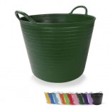 Capazo plástico Nº4 Verde Flextub Rubi - 55 litros